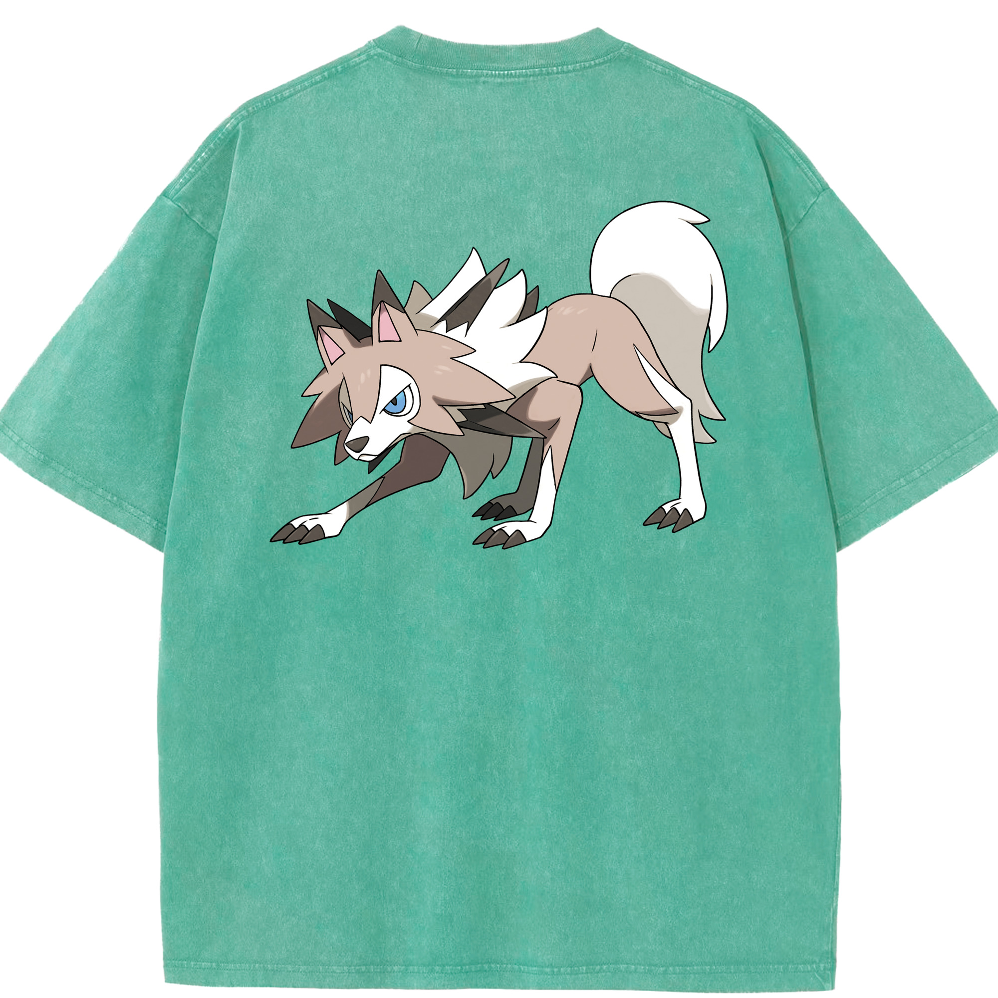 （画像用） ポケットモンスター Pokémon 綿100% ヴィンテージ風 半袖Tシャツ（背面プリント）